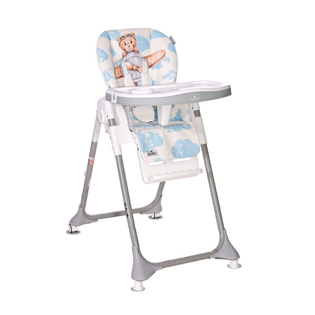 Καρέκλα τραπεζαρίας felicita baby blue pilot eco leather