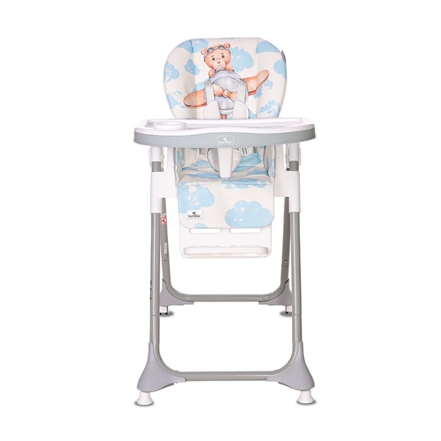 Καρέκλα τραπεζαρίας felicita baby blue pilot eco leather