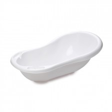 Μπανιέρα 84 cm λευκή