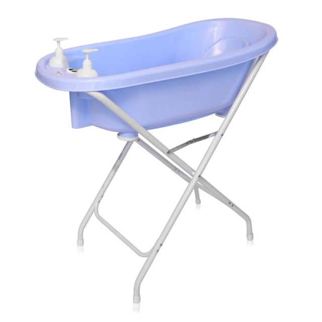 Μπανιέρα 88 cm με αποχέτευση + thermo + podl blue