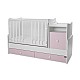 Bed trend συν χρώμα λευκό/ροζ ορχιδέα