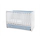 Bed dream new 60/120 χρώμα λευκό + baby blue