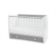 Bed dream new 60/120 χρώμα λευκό + stone grey