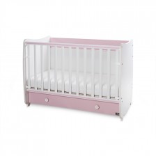 Κρεβάτι dream new 70/140 χρώμα λευκό/orchid pink