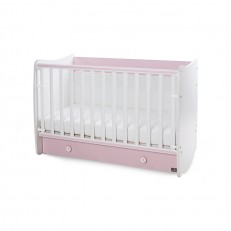 Κρεβάτι dream new 70/140 χρώμα λευκό/orchid pink