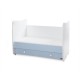 Bed dream new 70/140 χρώμα λευκό/baby blue