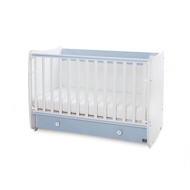 Bed dream new 70/140 χρώμα λευκό/baby blue