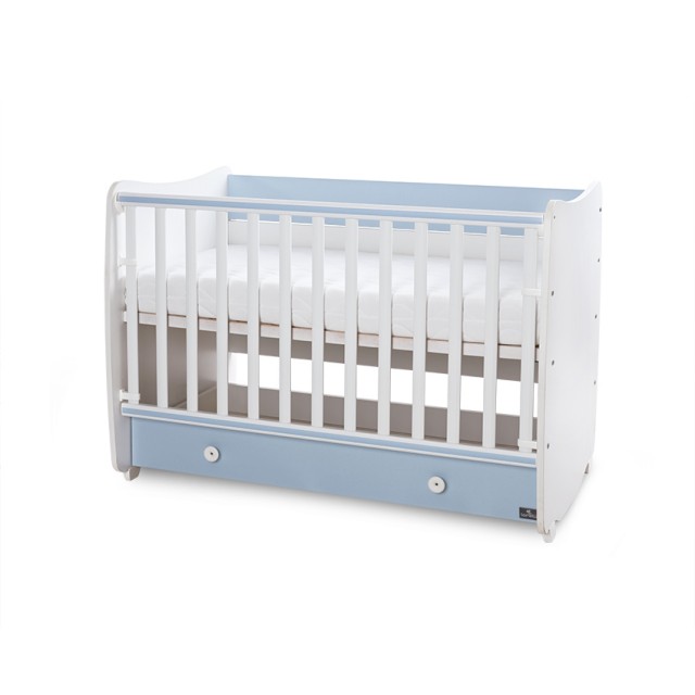 Bed dream new 70/140 χρώμα λευκό/baby blue