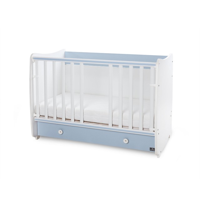 Bed dream new 70/140 χρώμα λευκό/baby blue