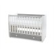Bed dream new 70/140 χρώμα λευκό/πέτρινο γκρι