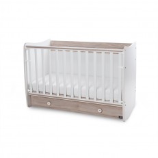 Bed dream 70/140 χρώμα λευκό/ανοιχτό δρυς καινούργιο