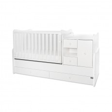Κρεβάτι minimax νέο 190/72 χρώμα λευκό