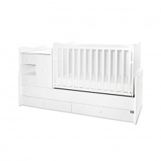 Κρεβάτι minimax νέο 190/72 χρώμα λευκό