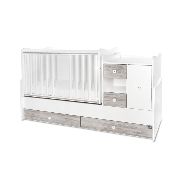 Κρεβάτι minimax 190/72 χρώμα λευκό/art new