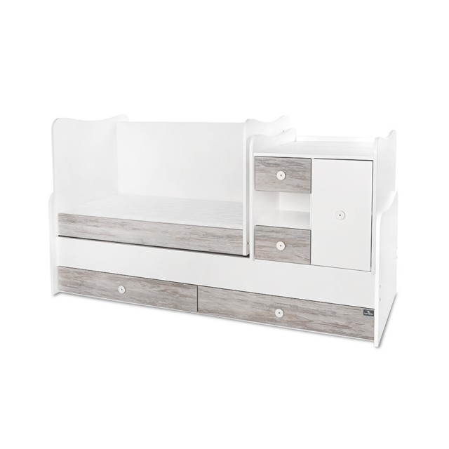 Κρεβάτι minimax 190/72 χρώμα λευκό/art new