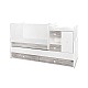 Κρεβάτι minimax 190/72 χρώμα λευκό/art new