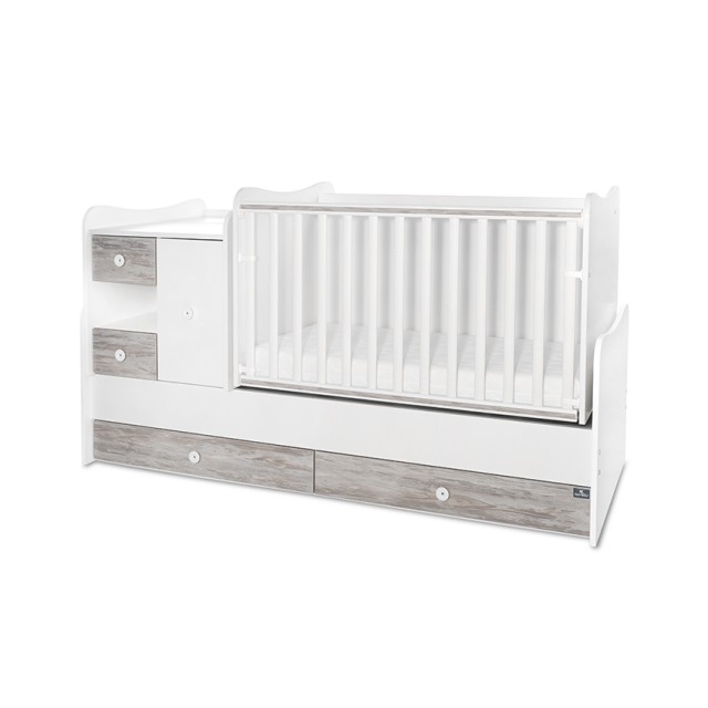 Κρεβάτι minimax 190/72 χρώμα λευκό/art new