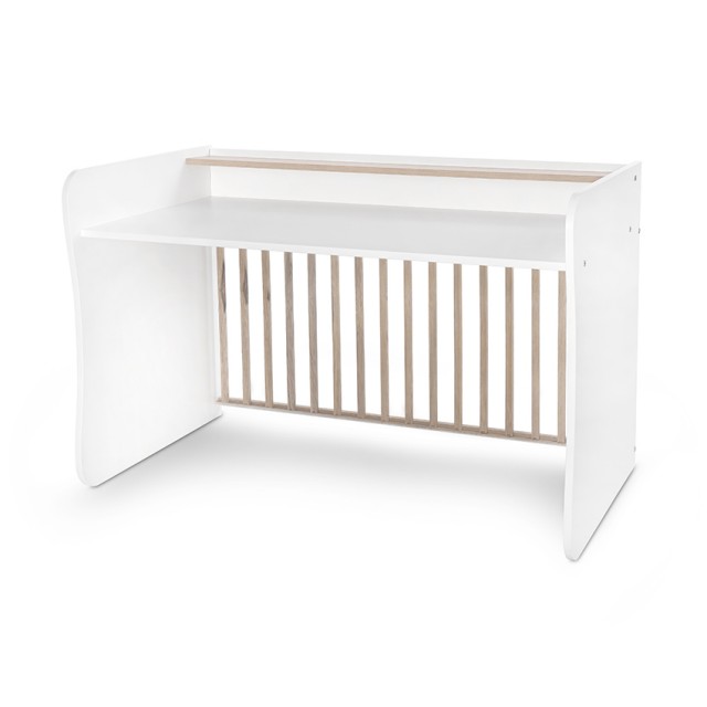 Κρεβάτι minimax 190/72 χρώμα λευκό/κεχριμπαρένιο νέο