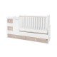 Κρεβάτι minimax 190/72 χρώμα λευκό/κεχριμπαρένιο νέο