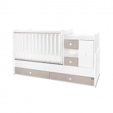 Κρεβάτι minimax 190/72 χρώμα λευκό/κορδόνι καινούργιο