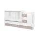 Κρεβάτι minimax 190/72 χρώμα λευκό/κορδόνι καινούργιο