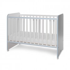 Κρεβάτι sweet dream 60/120 χρώμα λευκό/baby blue