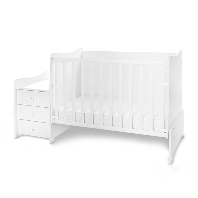 Легло maxi plus new 70/160 бяло-3box