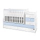Κρεβάτι maxi plus νέο 70/160 λευκό/baby blue-3box