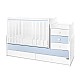 Κρεβάτι maxi plus νέο 70/160 λευκό/baby blue-3box