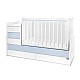 Κρεβάτι maxi plus νέο 70/160 λευκό/baby blue-3box