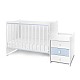 Κρεβάτι maxi plus νέο 70/160 λευκό/baby blue-3box