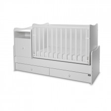 Κρεβάτι trend plus new 70/160 χρώμα λευκό-3box