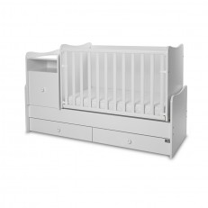 Κρεβάτι trend plus new 70/160 χρώμα λευκό-3box