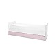 Bed trend plus 70/160 χρώμα λευκό/ορχιδέα καρφίτσα -3box