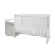 Bed trend plus 70/160 χρώμα λευκό/γαλακτοπράσινο-3κουτί