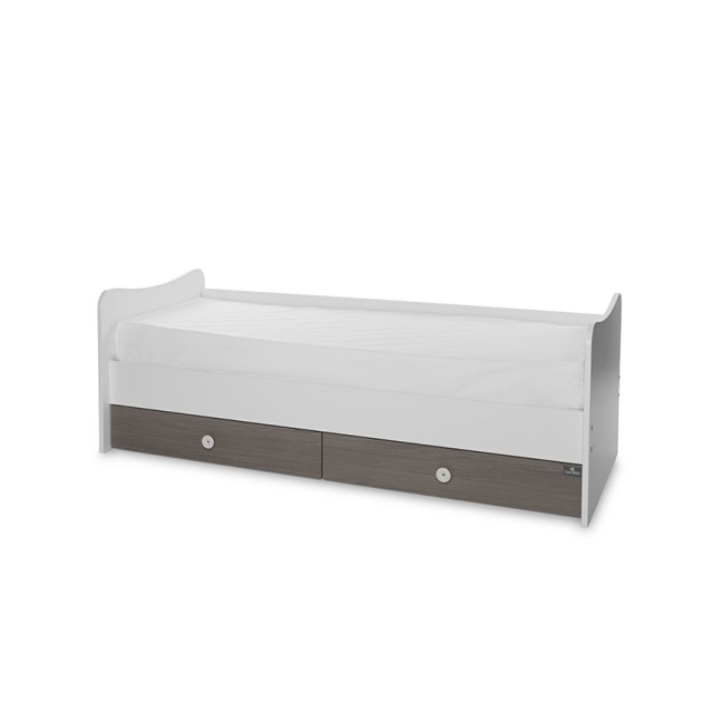 Bed trend και νέο 70/160 χρώμα λευκό/coffee-3box