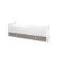 Bed trend και νέο 70/160 χρώμα λευκό/coffee-3box