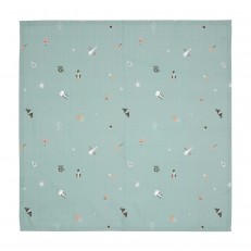 Πάνα από μουσελίνα Bebe-Jou 110x110cm - Ocean Vibes