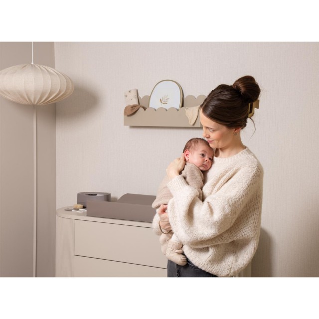 Πάνα Bebe-Jou από μουσελίνα 110x110cm - Μικρά Πρόβατα