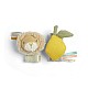 Mamas & Papas Babyplay Σετ 2 Παιχνιδιών με Βραχιόλι και Κουδουνίστρα - Λιοντάρι και Λεμόνι