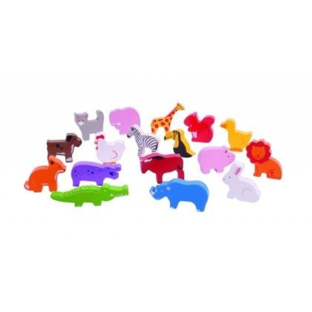 Bigjigs - Kids Wooden Sorter - Red Bus