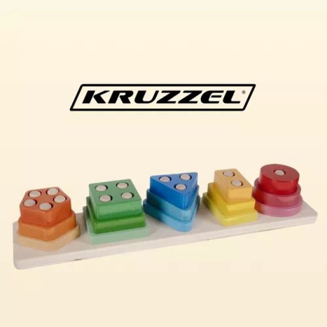 Ξύλινος εκπαιδευτικός διαλογέας - Kruzzel