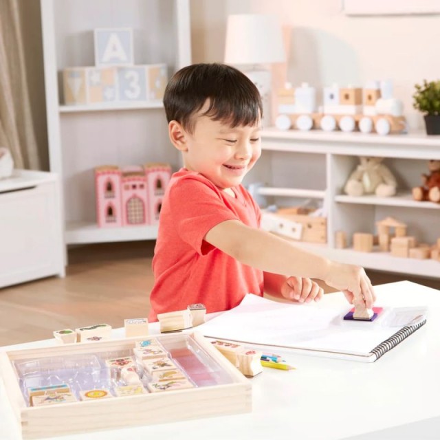 Magic Garden Creative Stamp Set - Melissa & Doug
