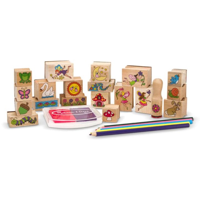 Magic Garden Creative Stamp Set - Melissa & Doug