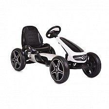 Karting Mercedes Benz Go Kart EVA λευκό