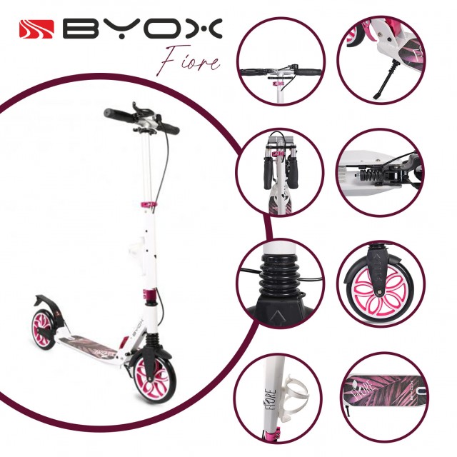Scooter Fiore ροζ