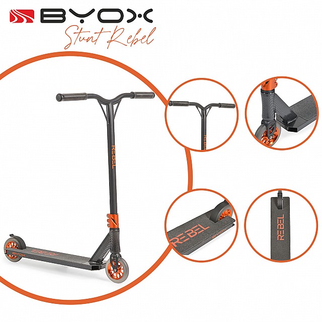 Stunt Rebel carbon scooter