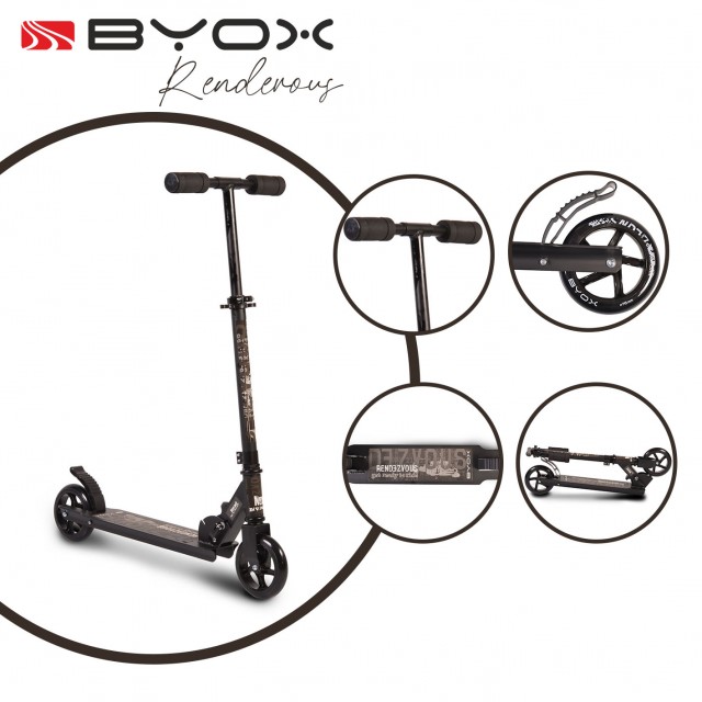 Scooter Rendevous μαύρο