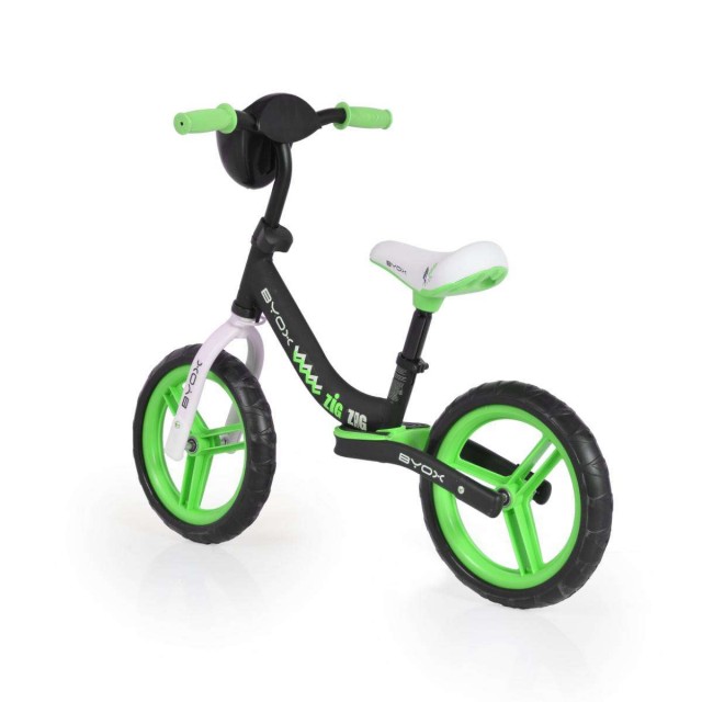 BALANCE BIKE Zig Zag πράσινο