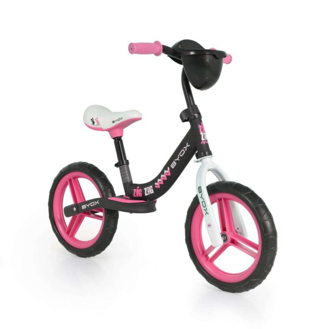 BALANCE BIKE Zig Zag ροζ